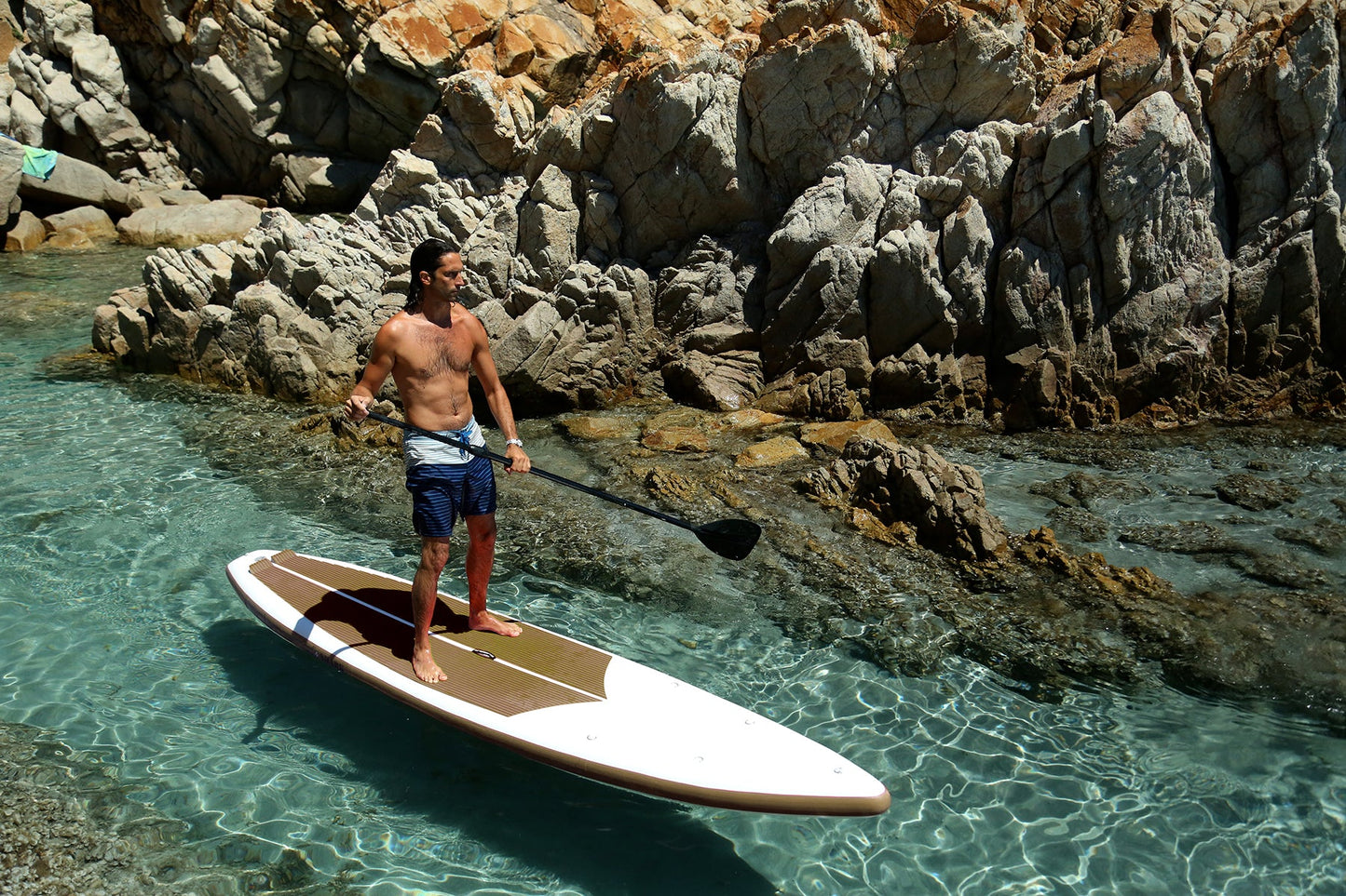 Airboard SHARK 12'6'' Orange-Gray - Occasion