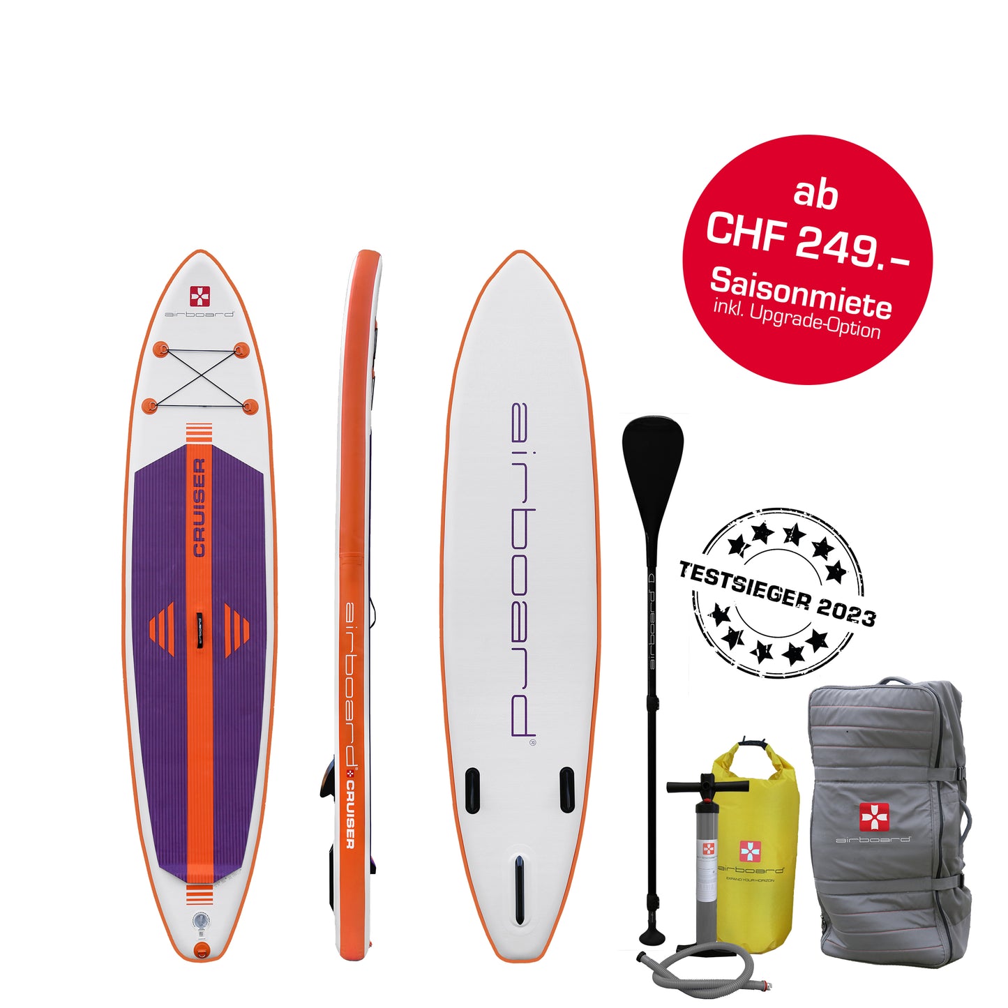 Seasonal rental Airboard CRUISER 11'2''