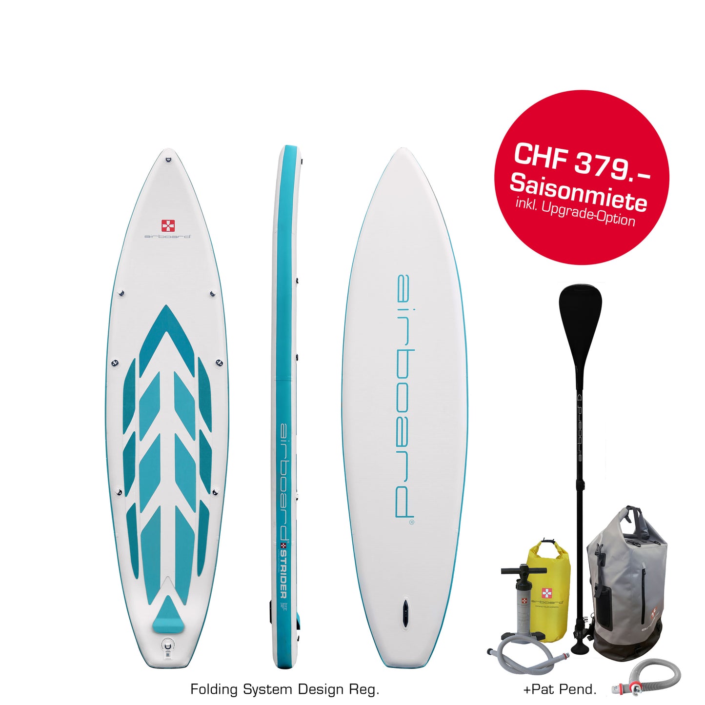 Seasonal rental Airboard STRIDER Ultralight