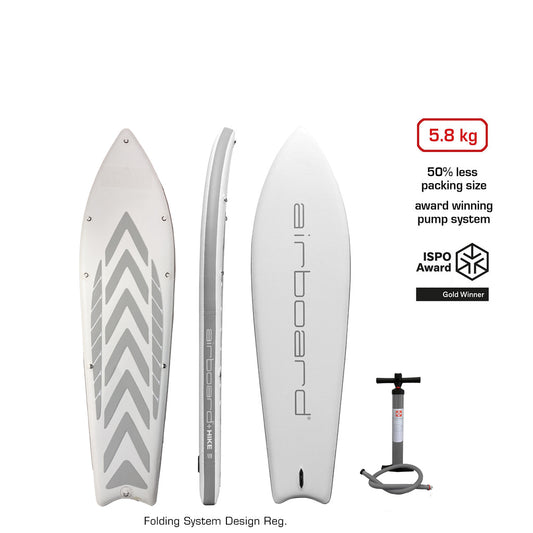 Airboard HIKE Ultralight Anthrazit 9'9'' - Test-SUP